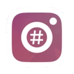 hashtags for instagram android application logo